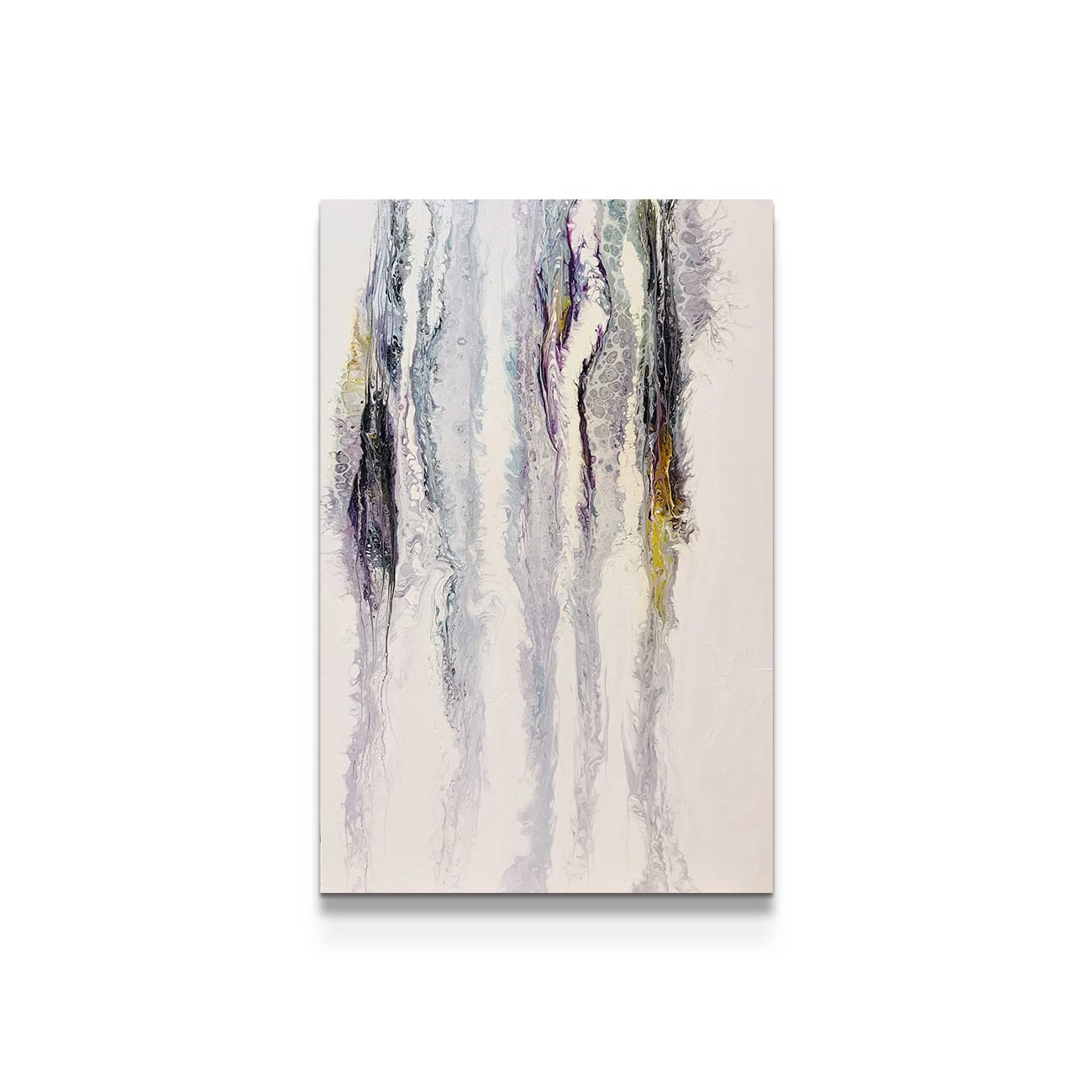 painting on white background