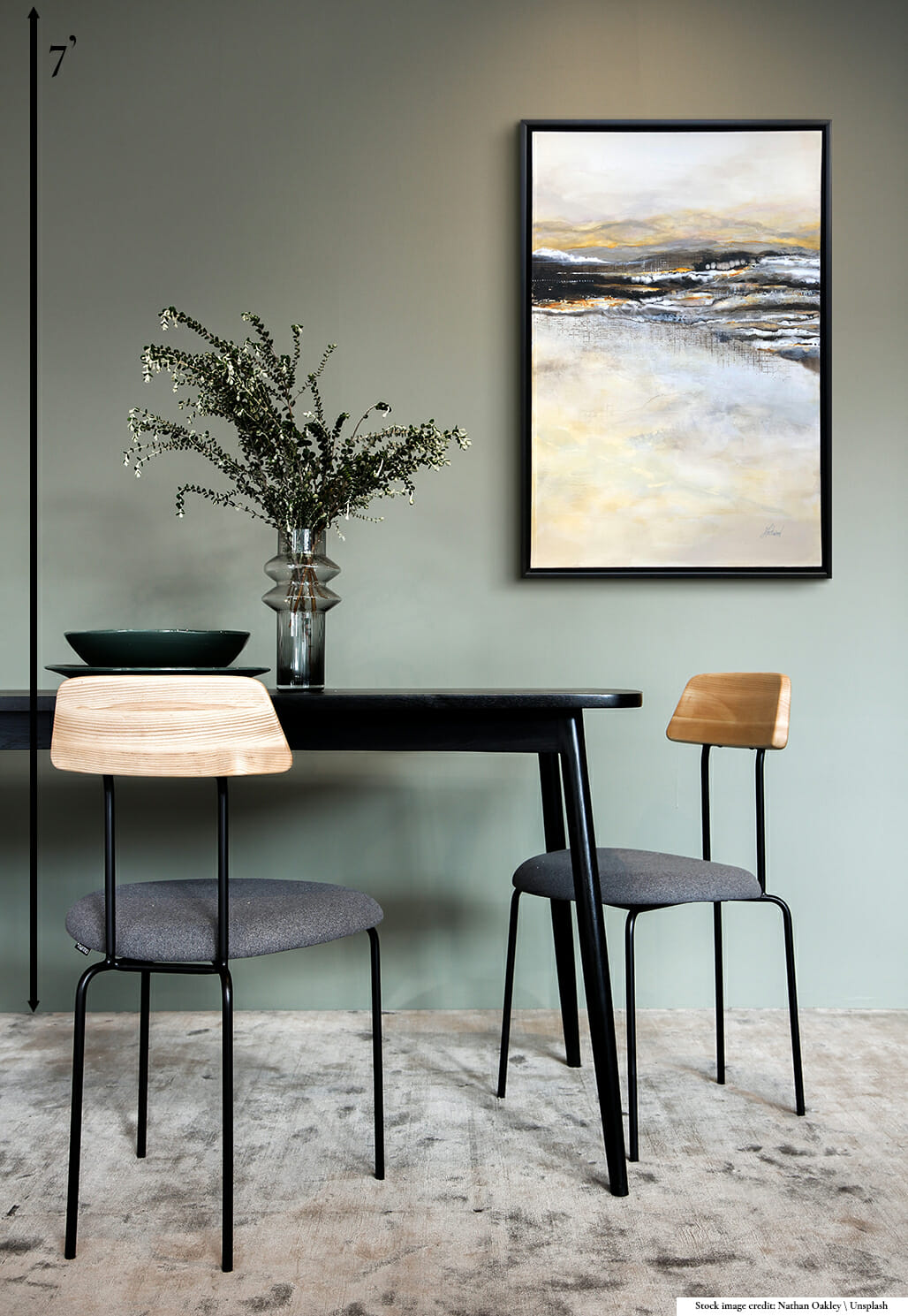 painting interior mockup