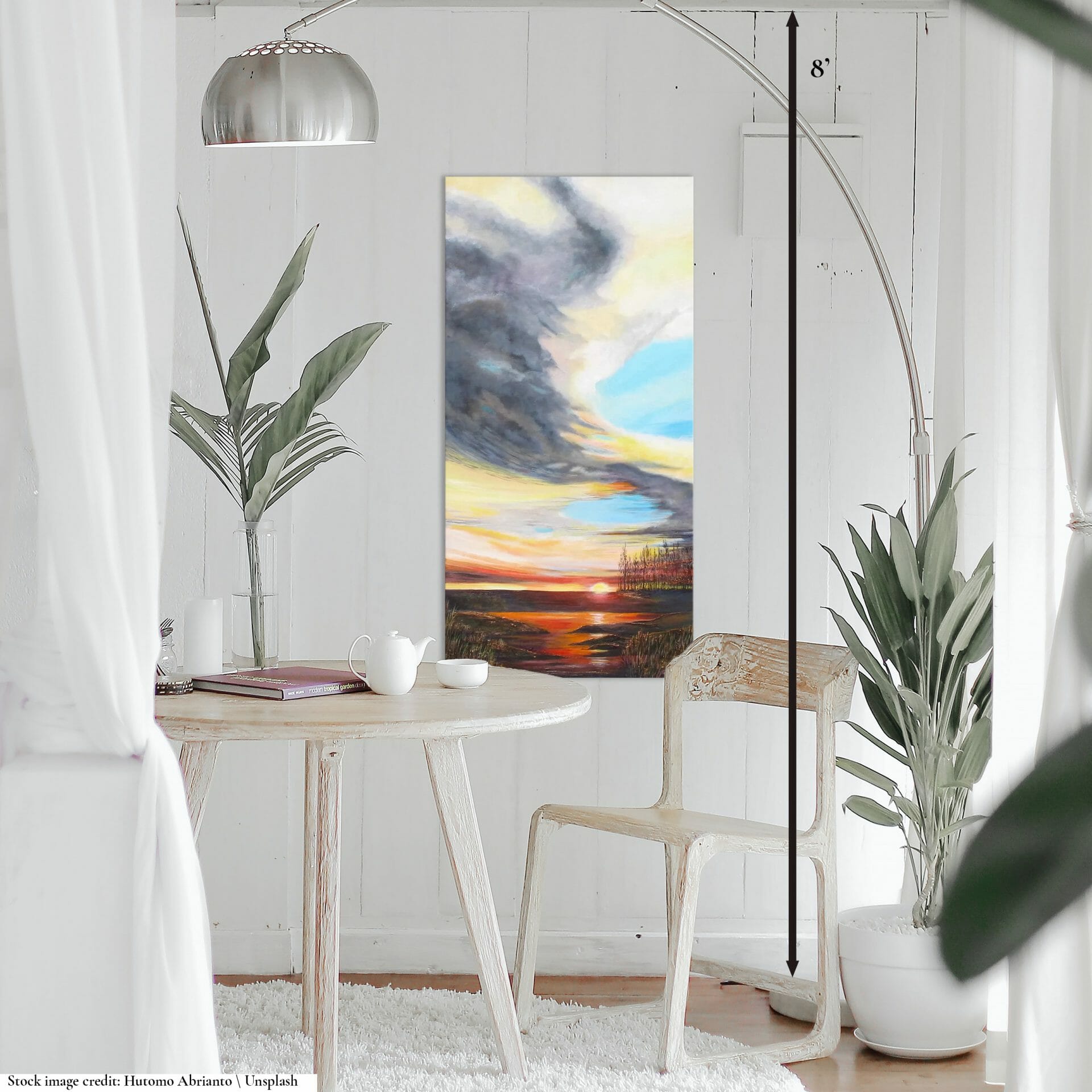 painting interior mockup