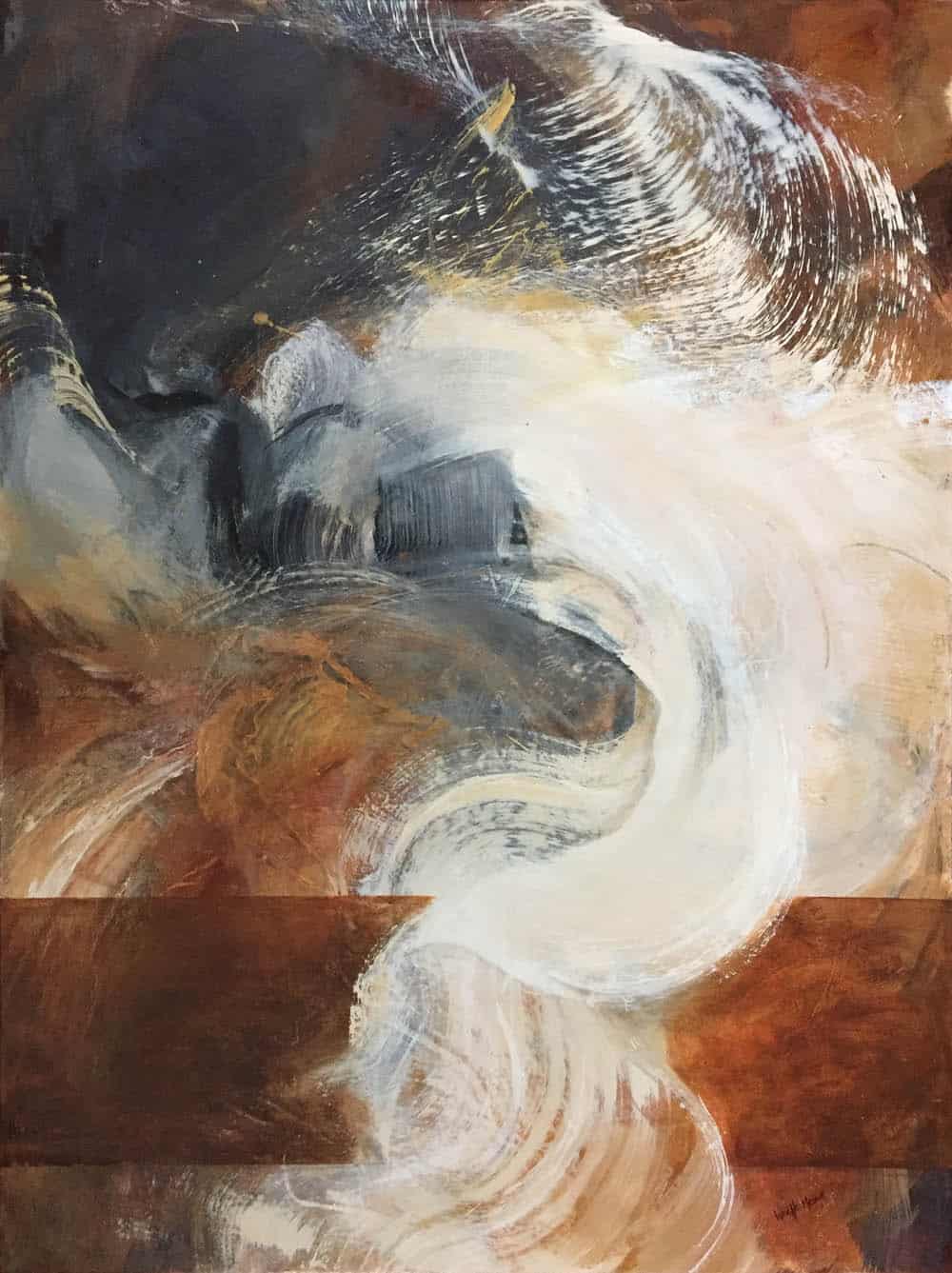 A Little Mystery to Find Out - Canadian Original Artwork For Sale by Lynette Melnyk - Calgary, AB Local Artist - Abstract