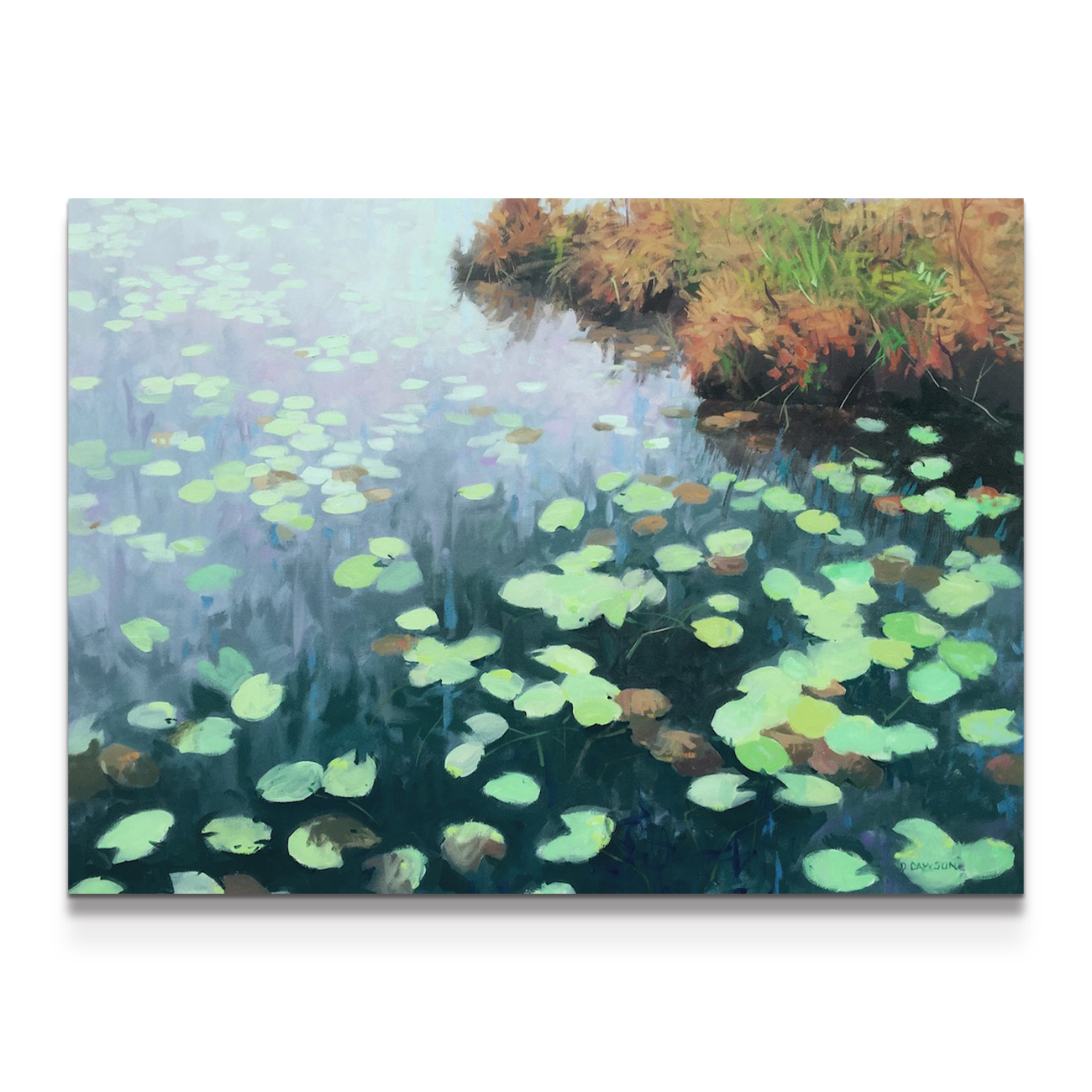 painting on white background