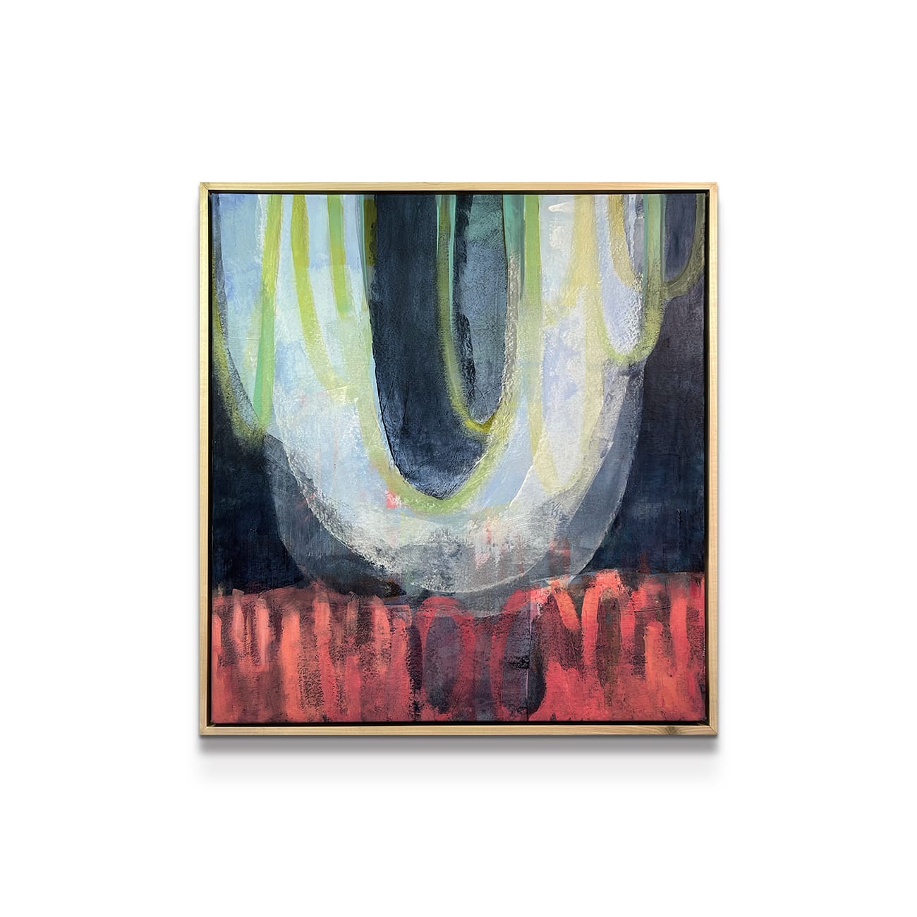 painting on white background