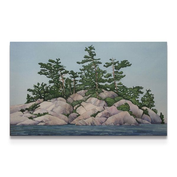 painting on white background
