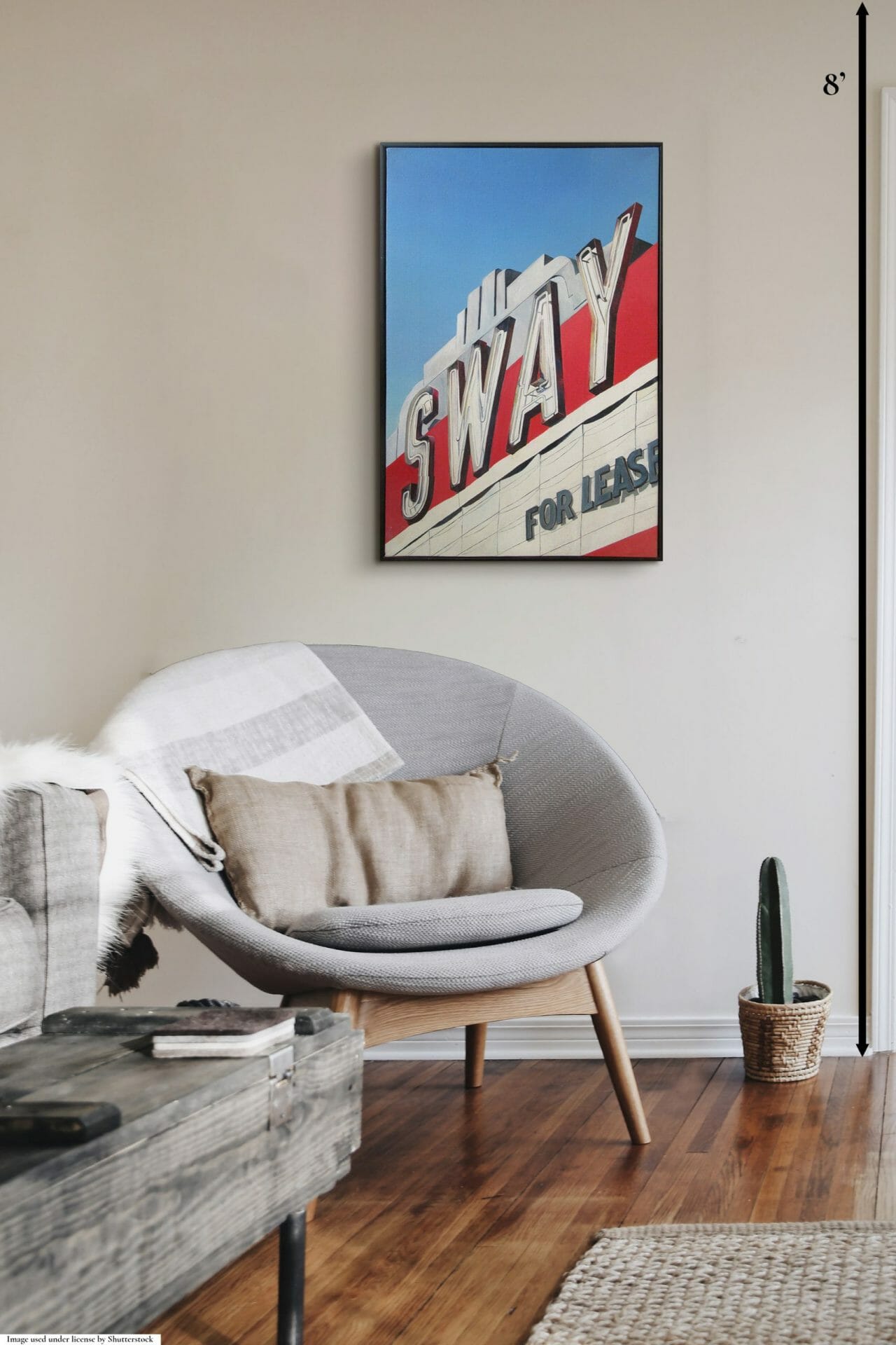 painting interior mockup