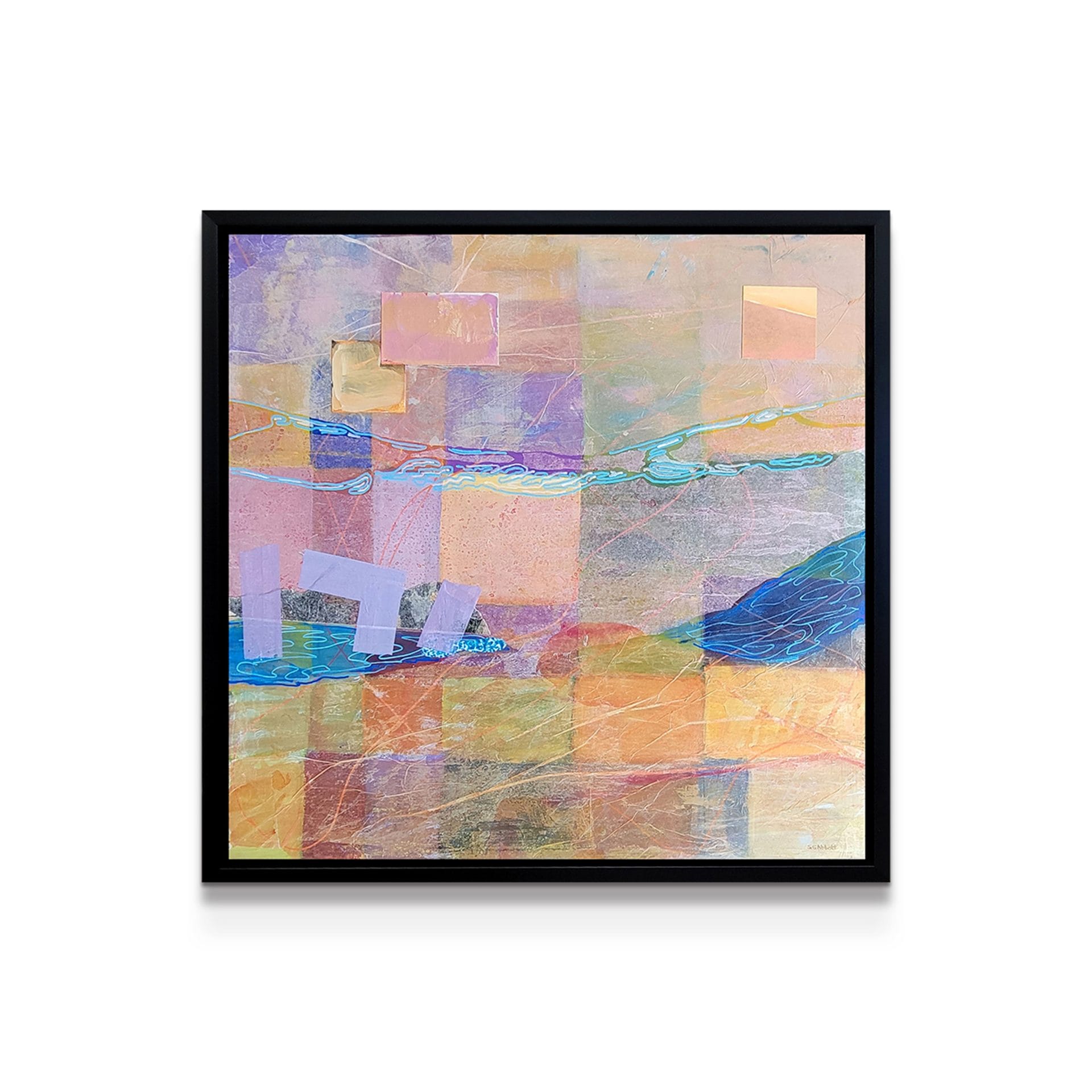 painting on white background