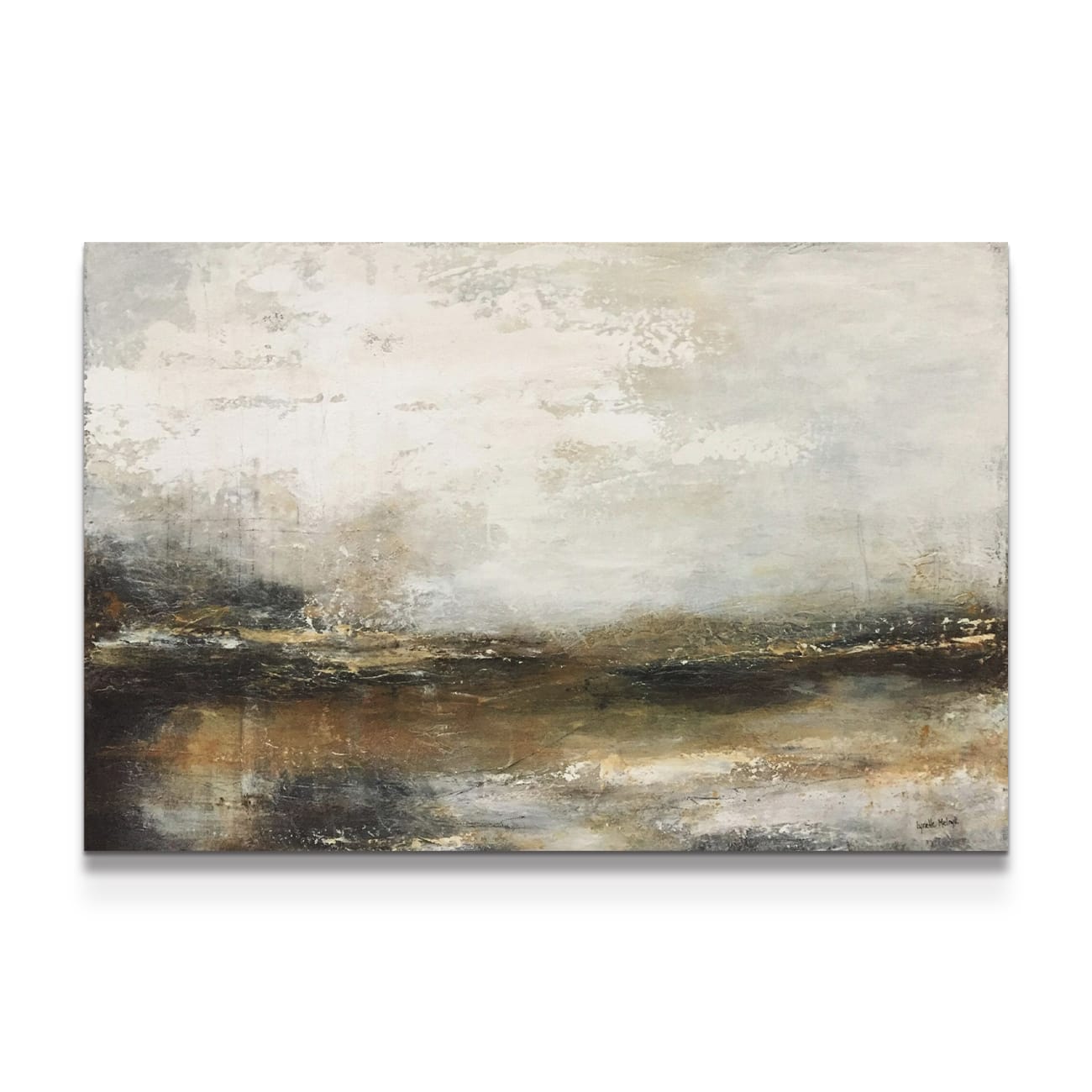 painting on white background