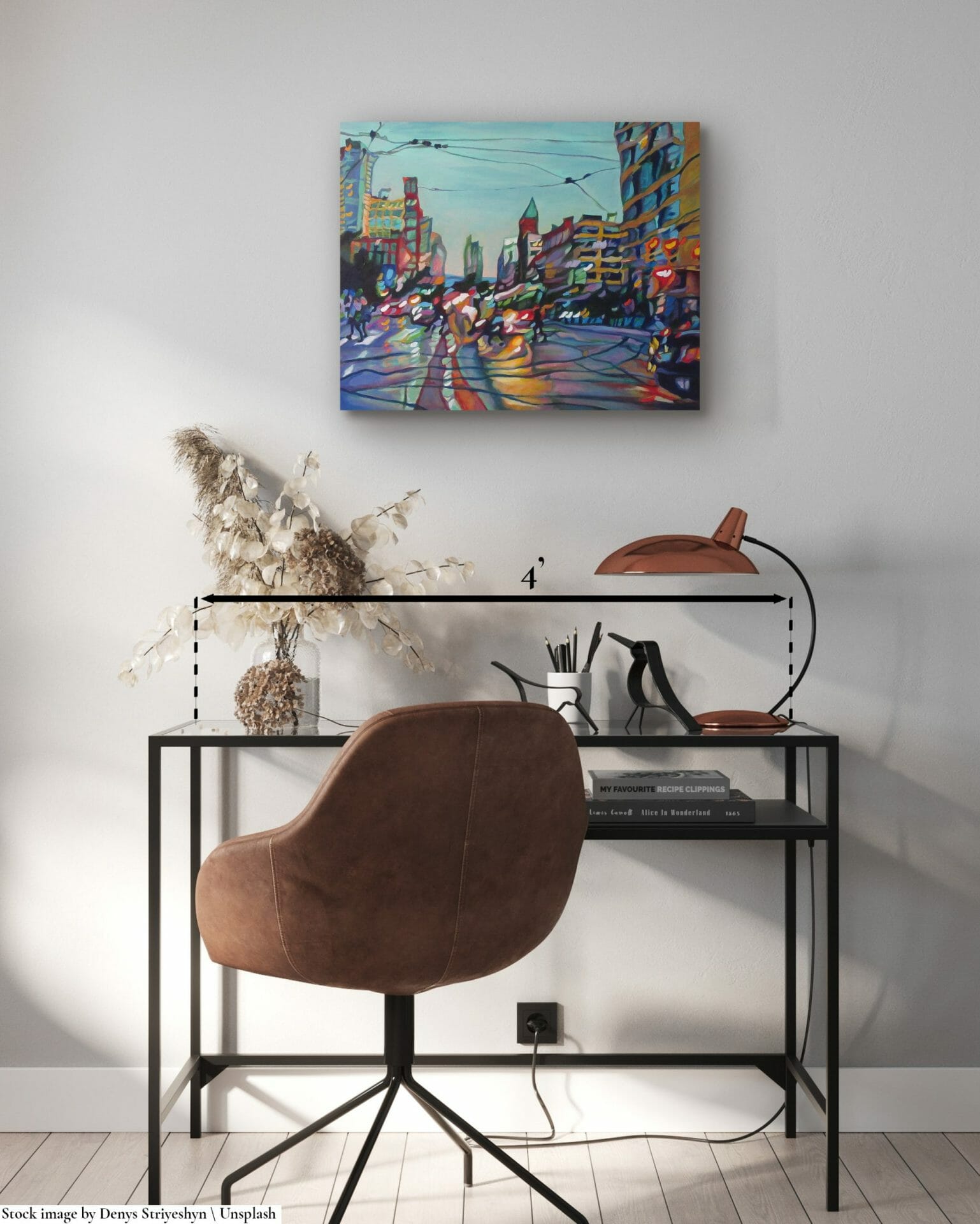painting interior mockup