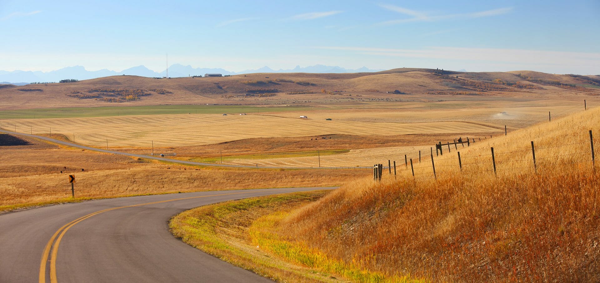 typical Canadian prairie landscape