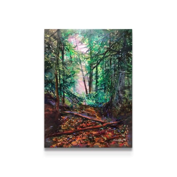 painting on white background