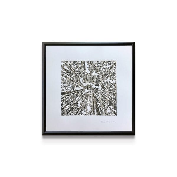 painting on white background