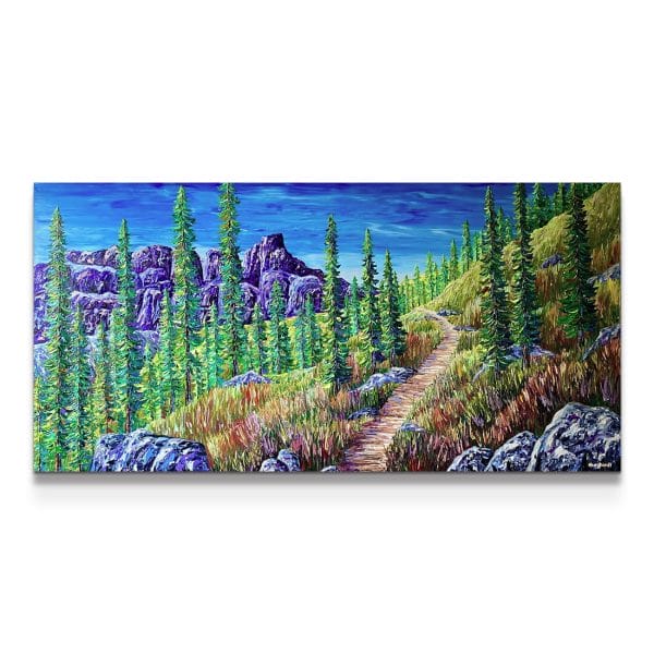 painting on white background