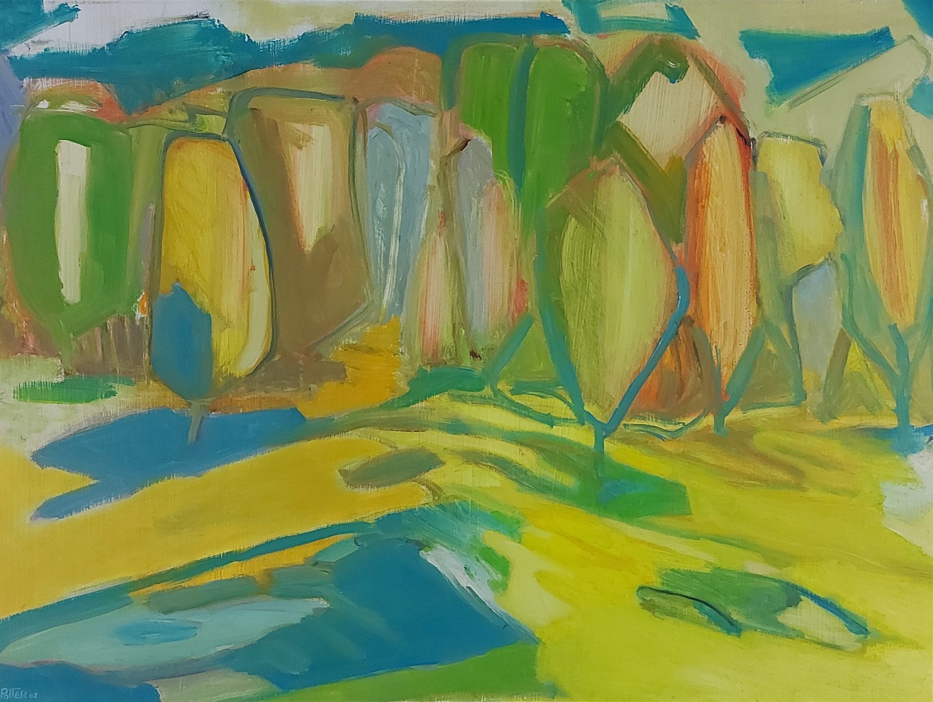 painting close up