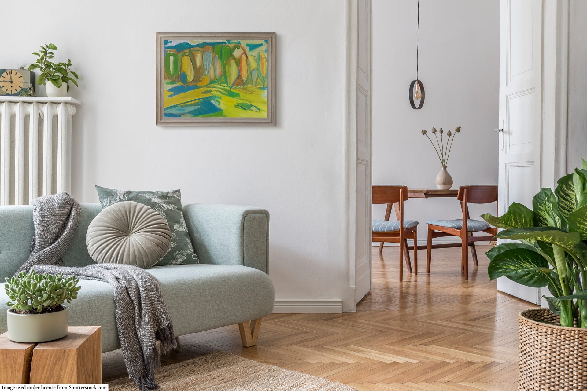painting in interior