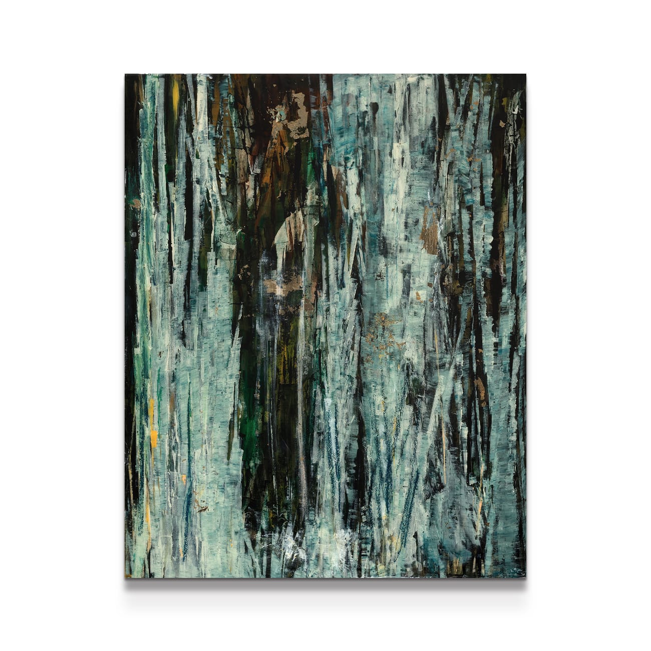 painting on white background