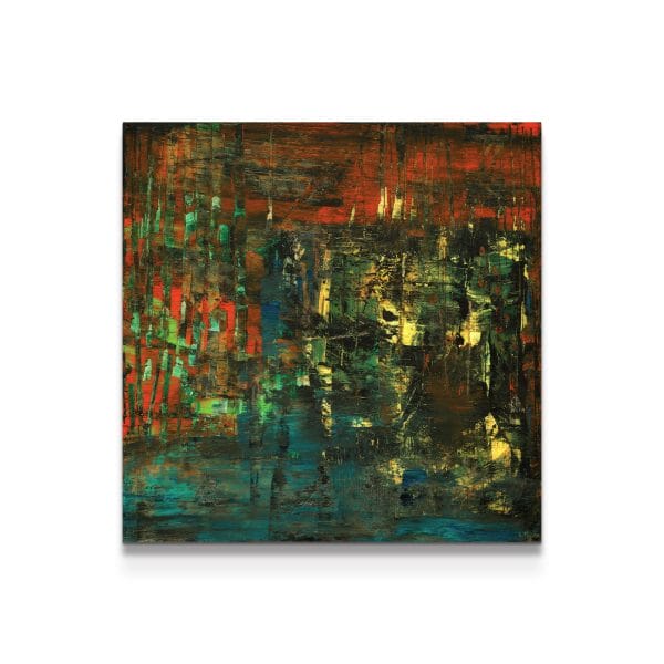 painting on white background