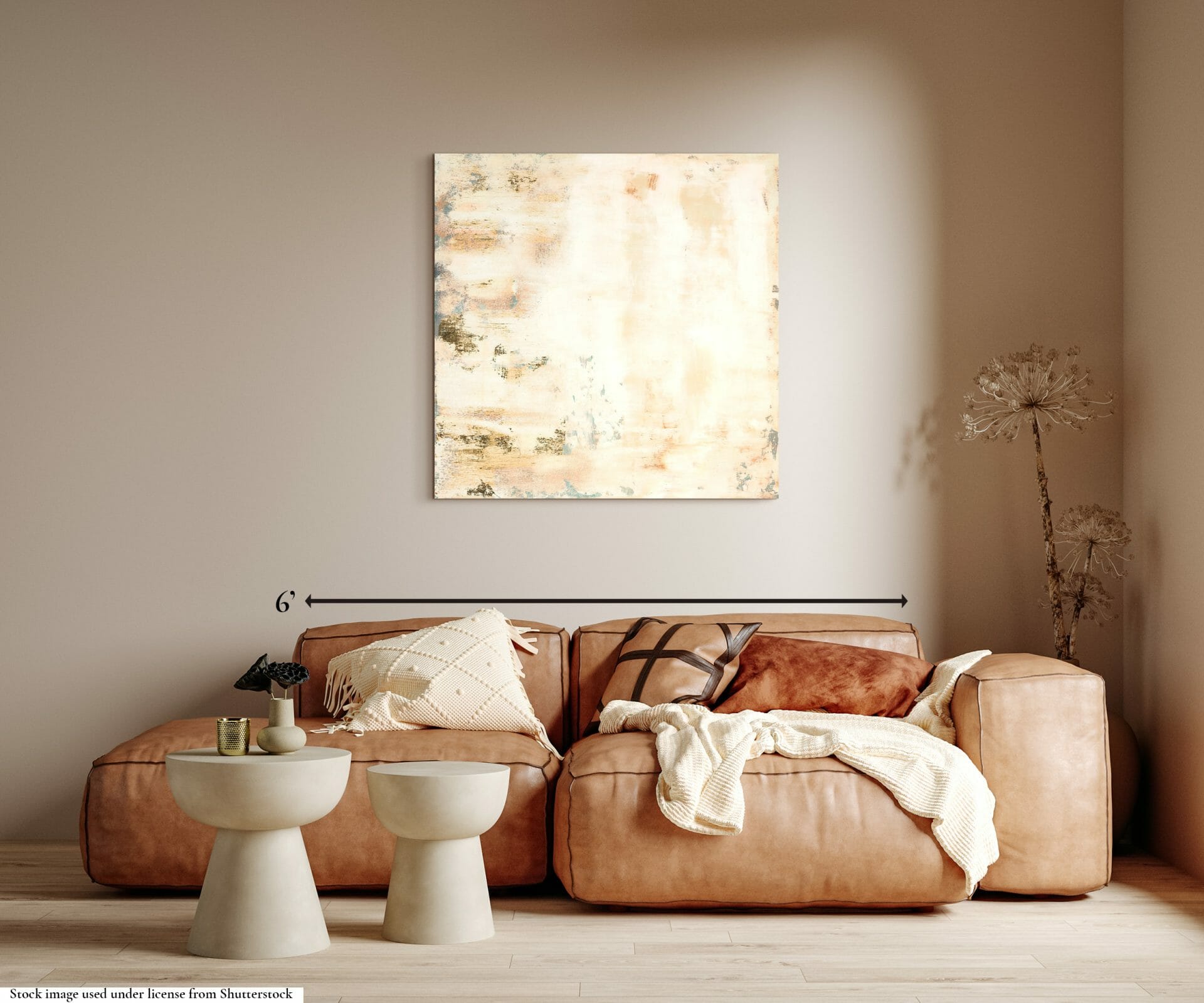 painting interior mockup