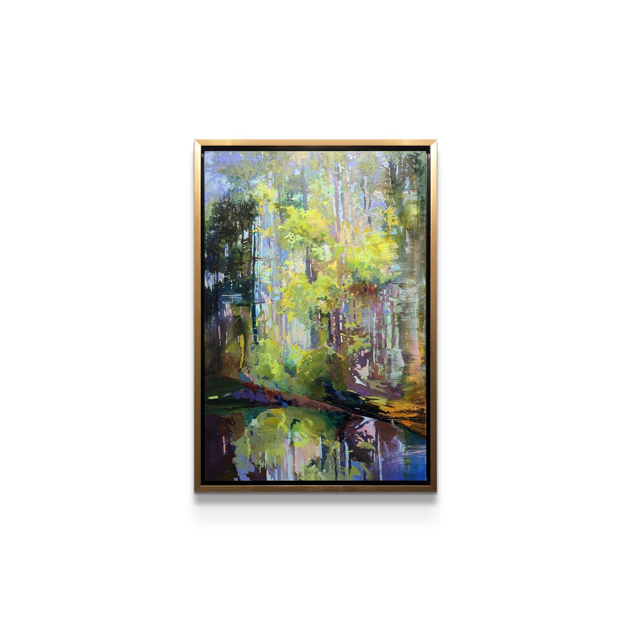 painting on white background