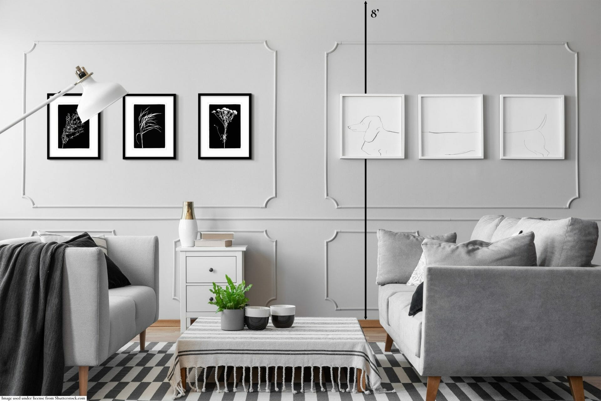 artwork interior mockup