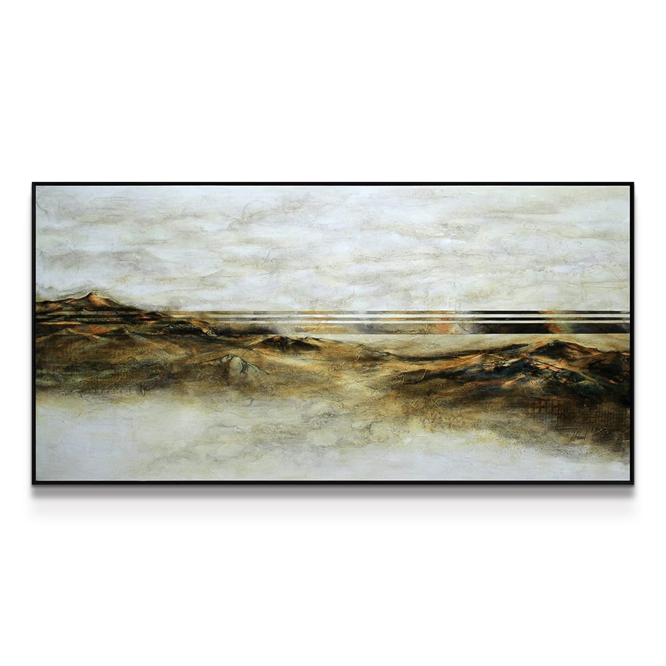 painting on white background