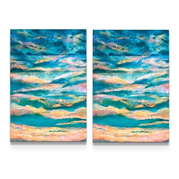 painting on white background