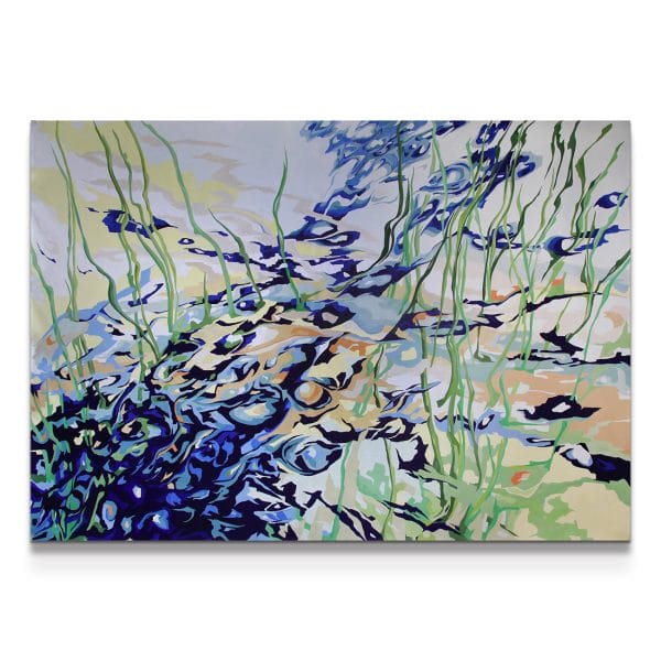 painting on white background