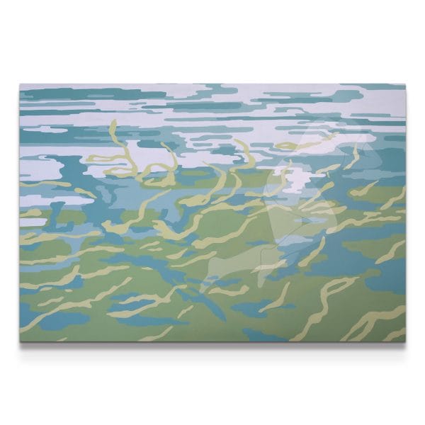 painting on white background