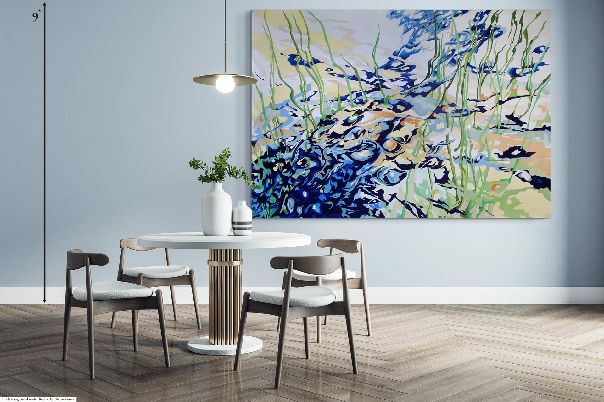 painting interior mockup
