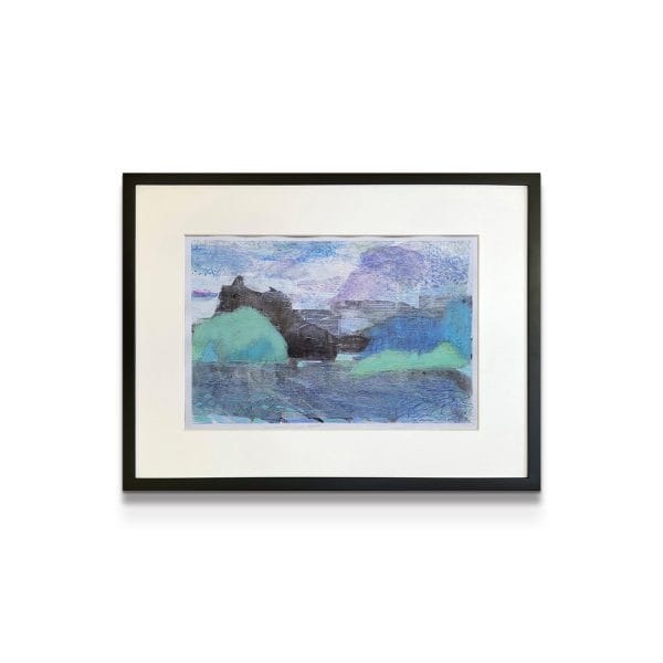 painting on white background