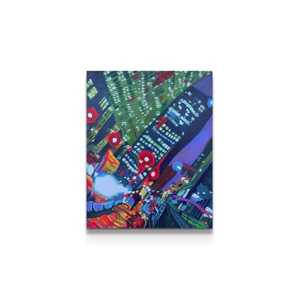 painting on white background