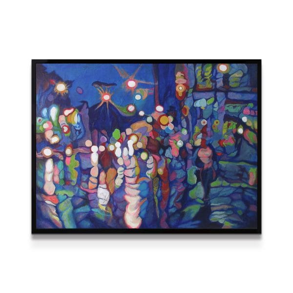 painting on white background