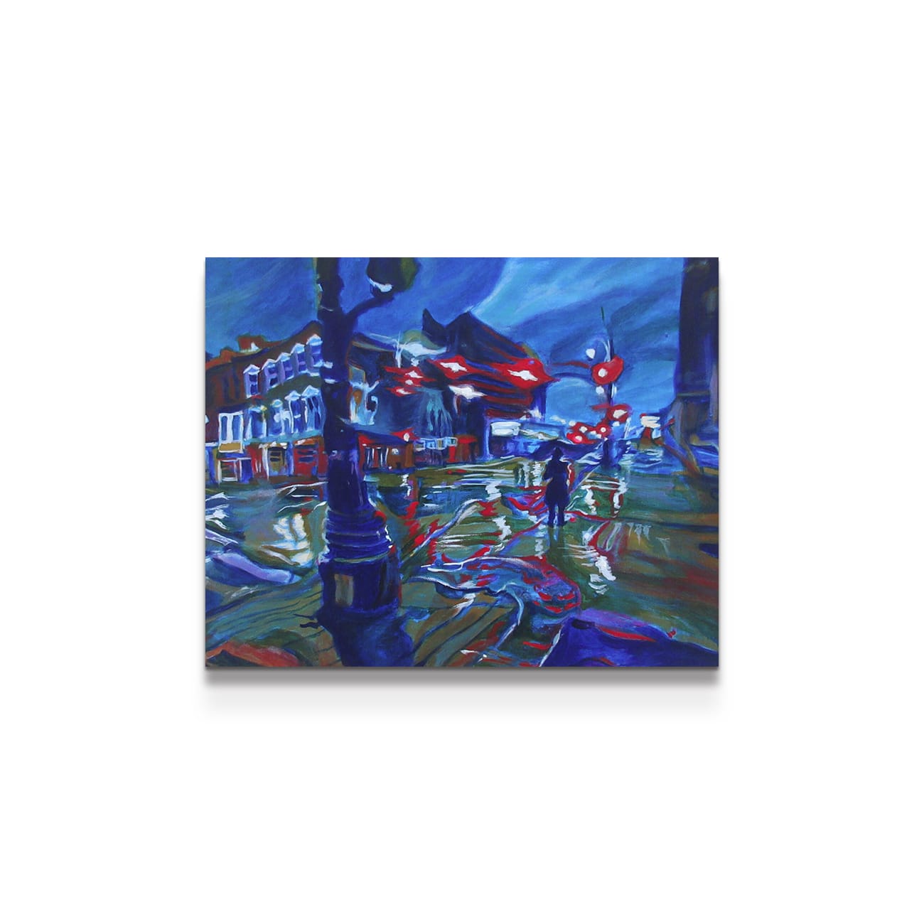 painting on white background
