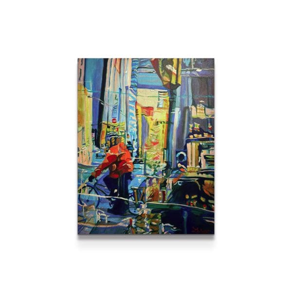 painting on white background