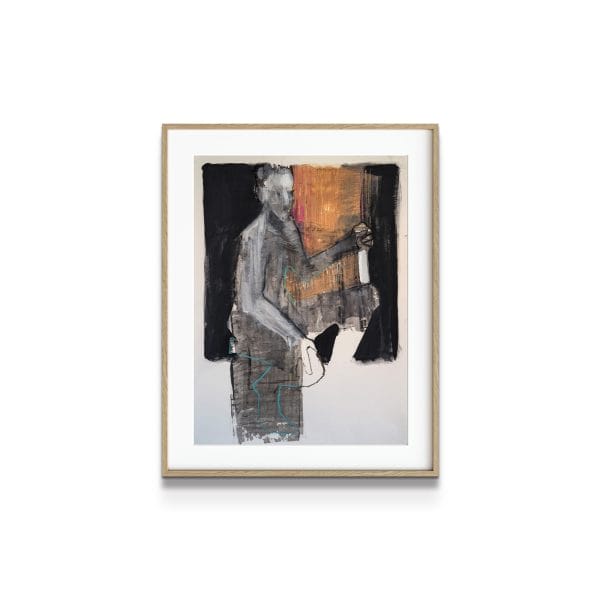 painting on white background