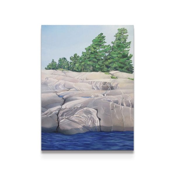 painting on white background