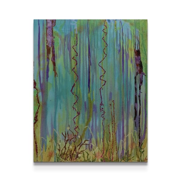painting on white background