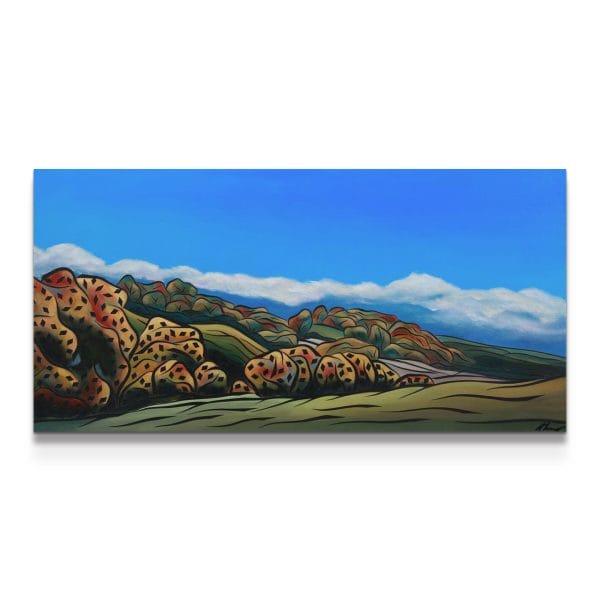painting on white background