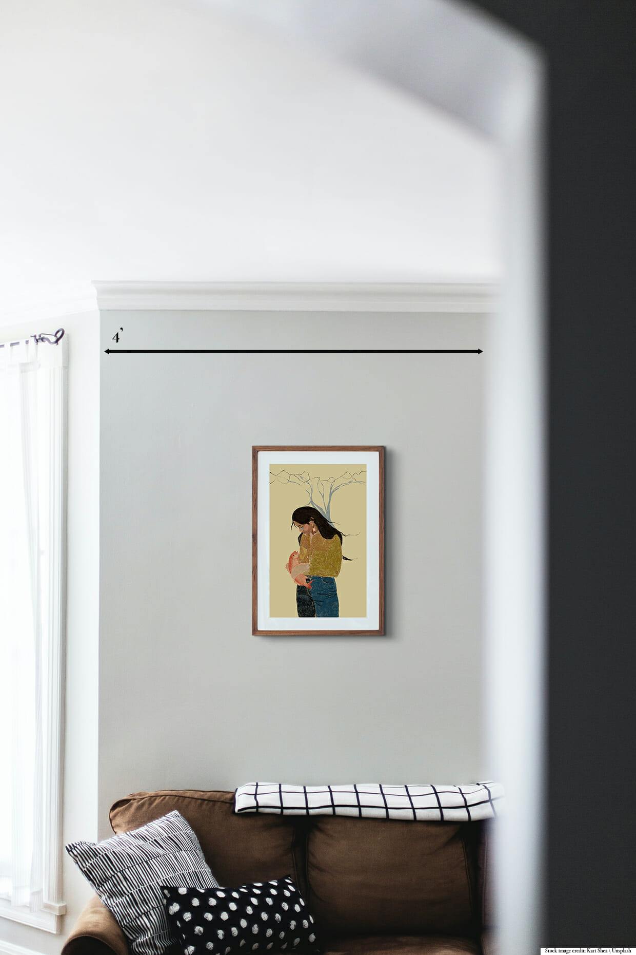 artwork interior mockup