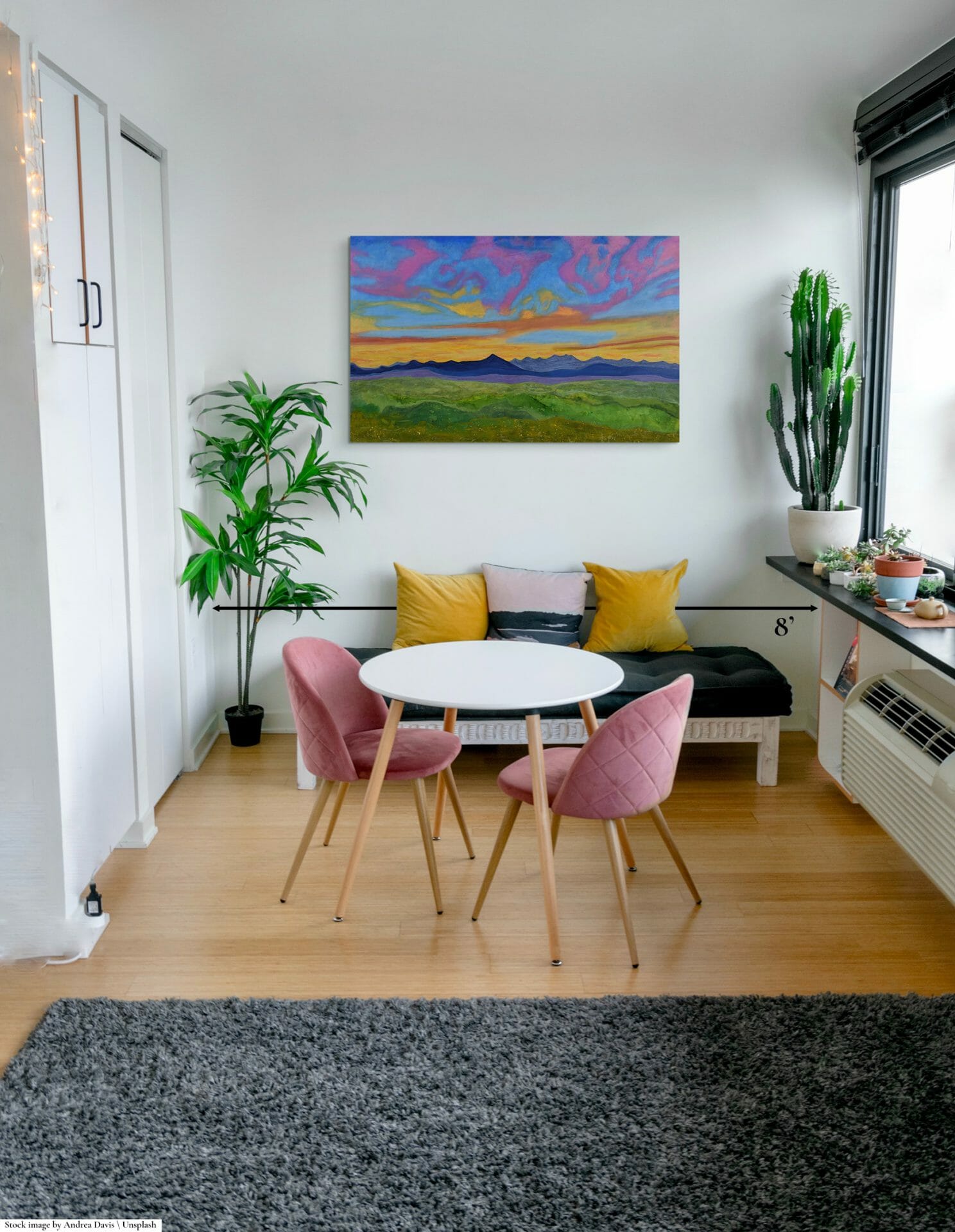 painting interior mockup