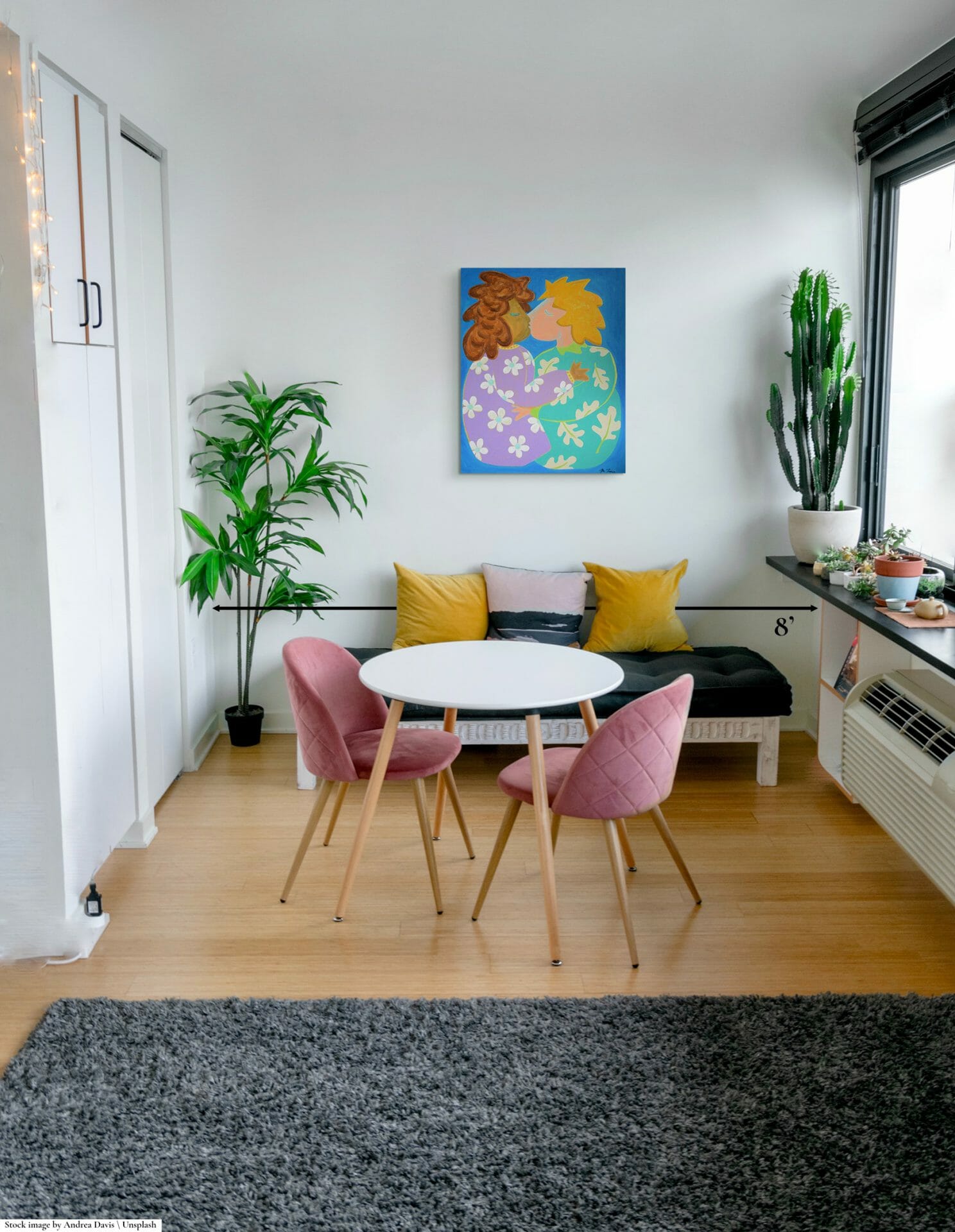 painting interior mockup