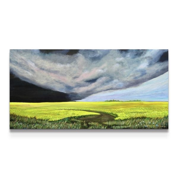 painting on white background