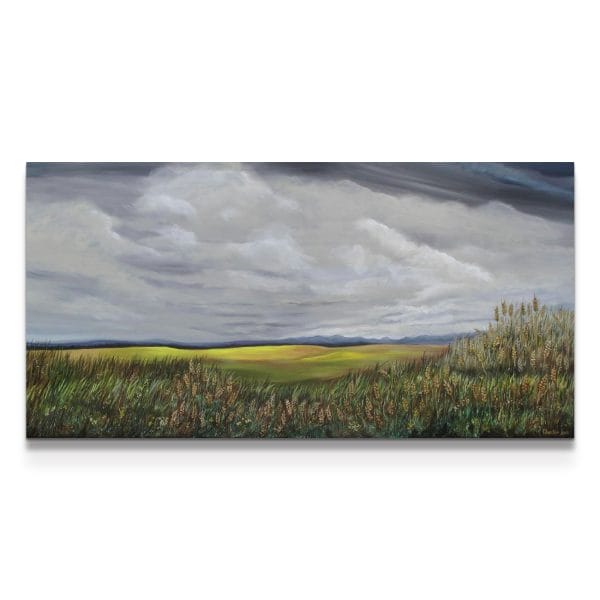 painting on white background