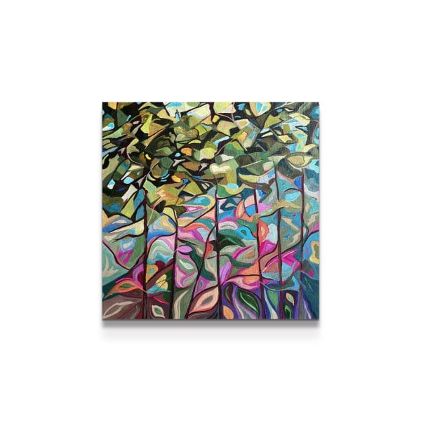 painting on white background