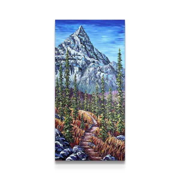 painting on white background