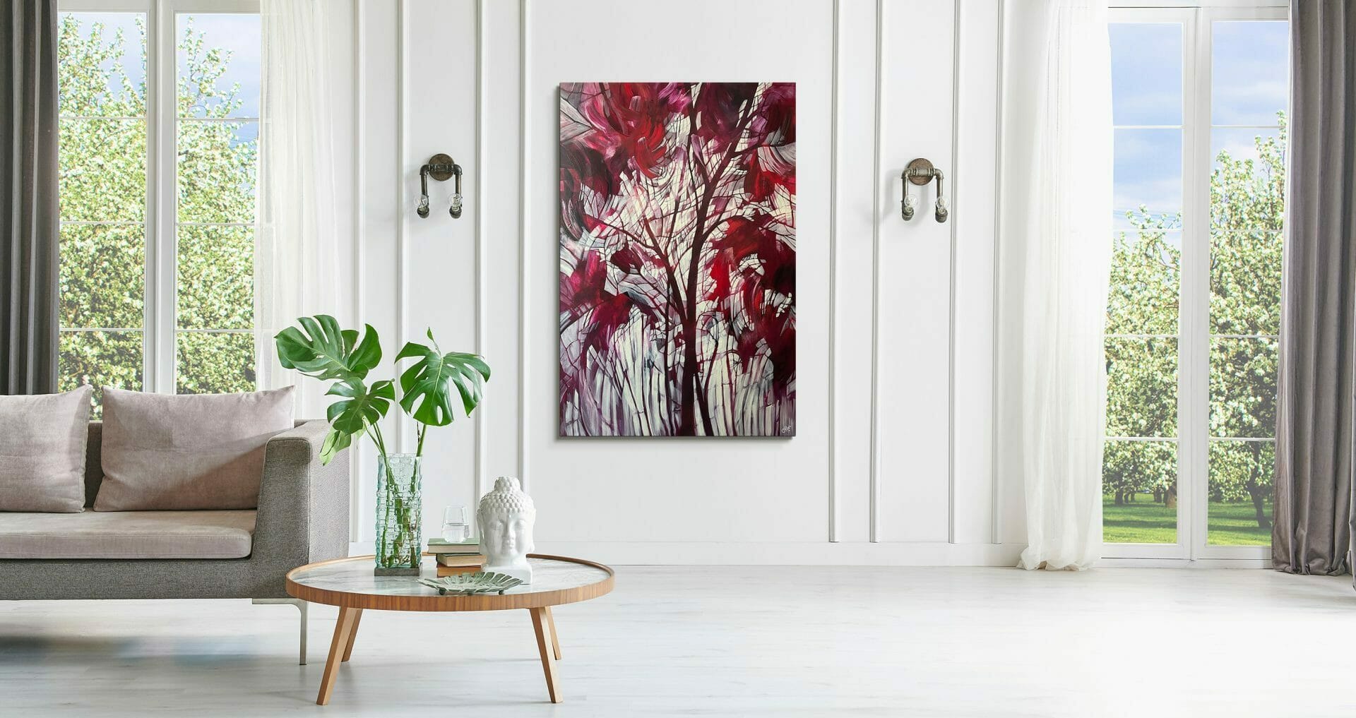 cecile albi artwork mocked up in interior