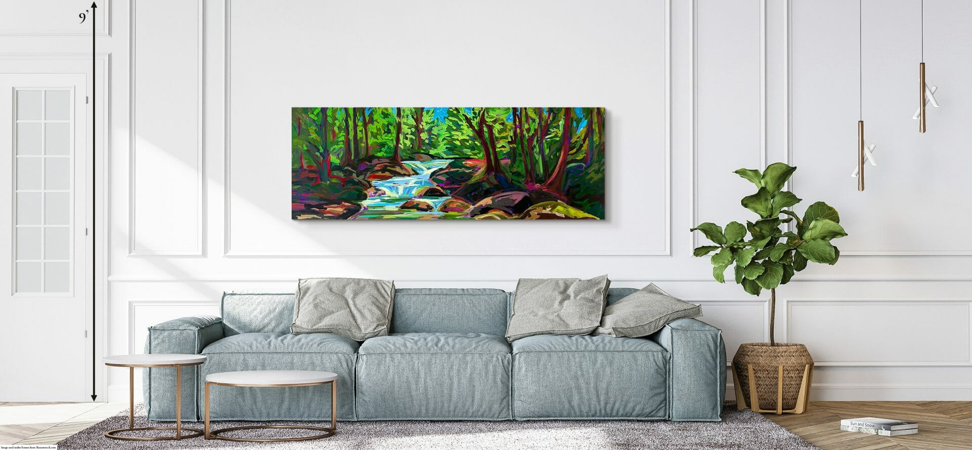 painting in interior