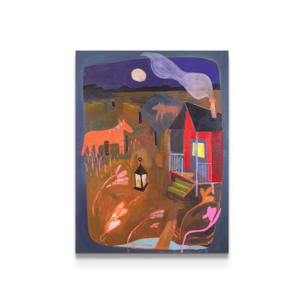 painting on white background