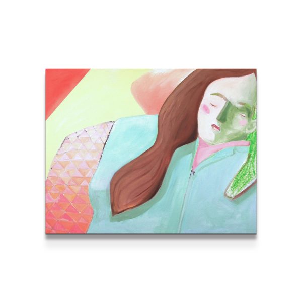 painting on white background