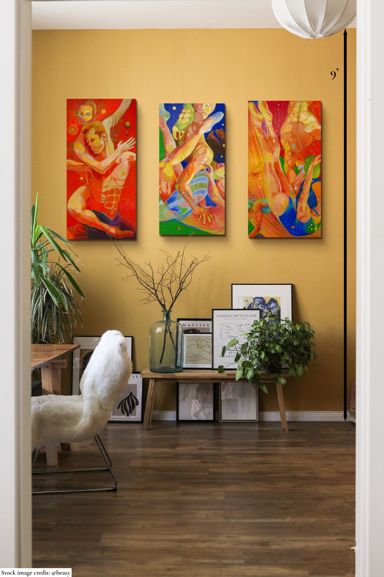 painting in interior