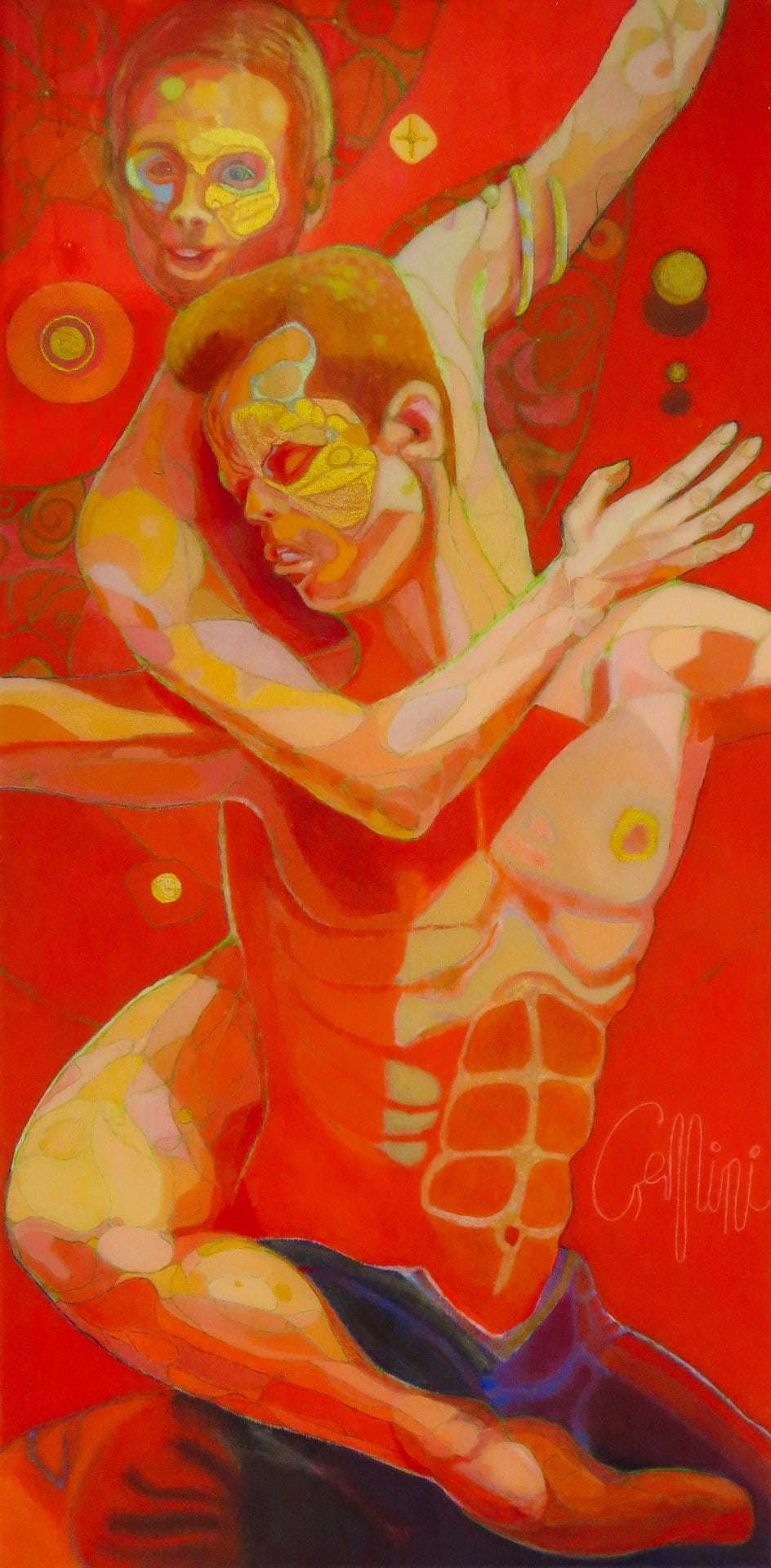 painting close up