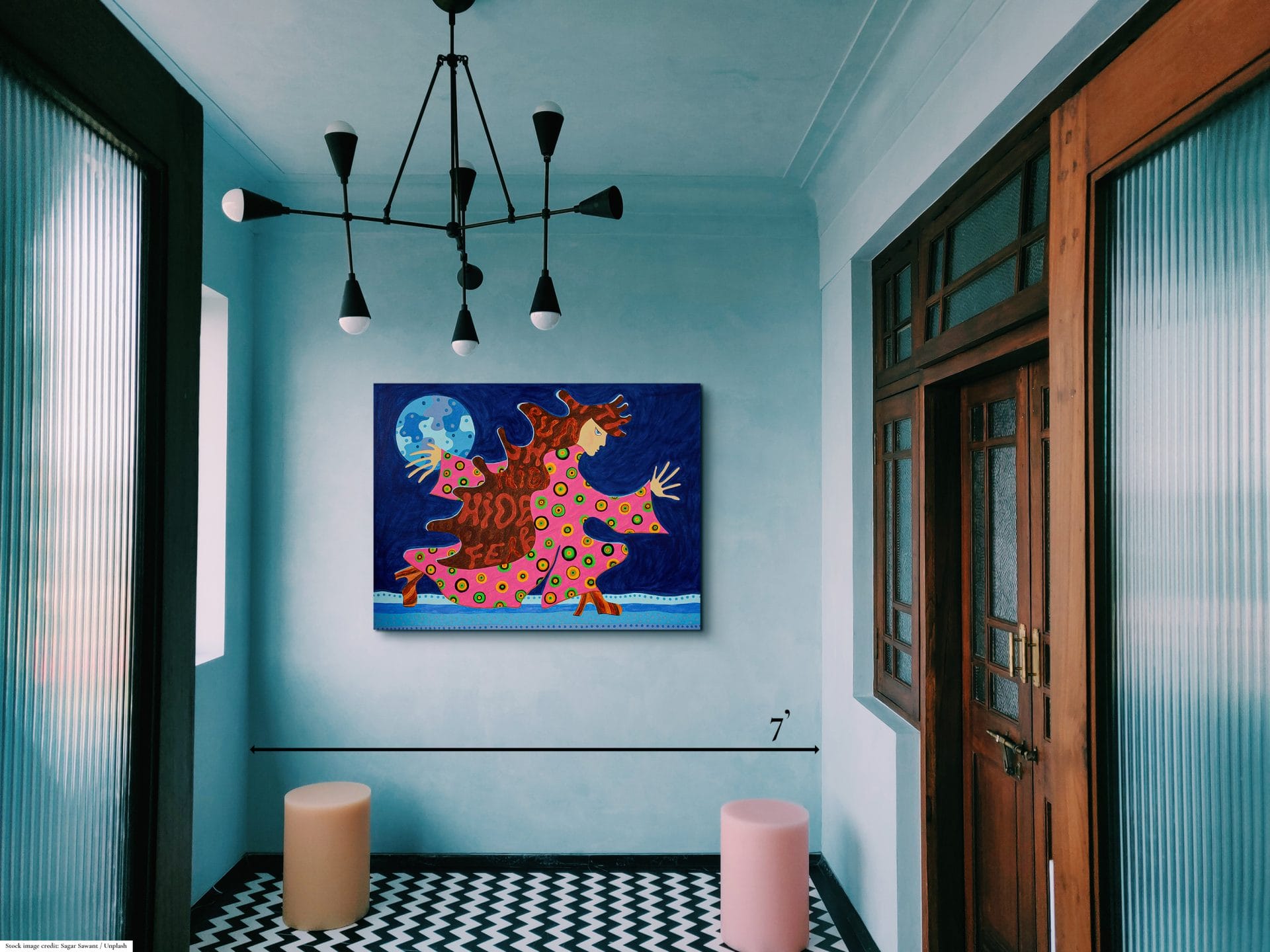painting in interior